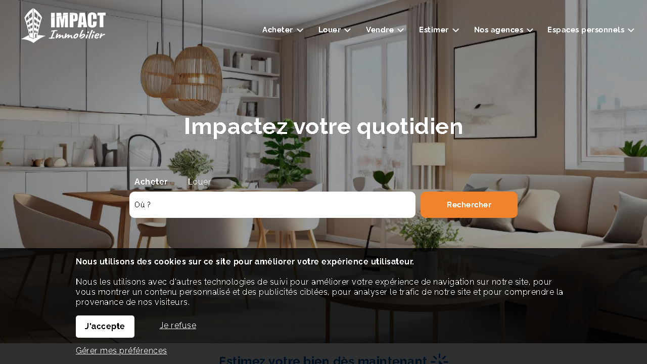 Capture d'écran de http://www.impact-immobilier.fr/